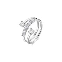 Anello Brosway Donna FANCY - INFINITE WHITE in Argento FIW154C